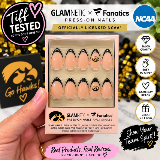 Glamnetic × Fanatics NCAA Press-On Nails